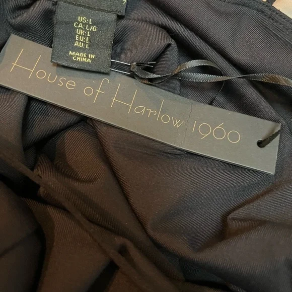House of Harlow 1960 Slip Dress in black - Picture 8 of 9